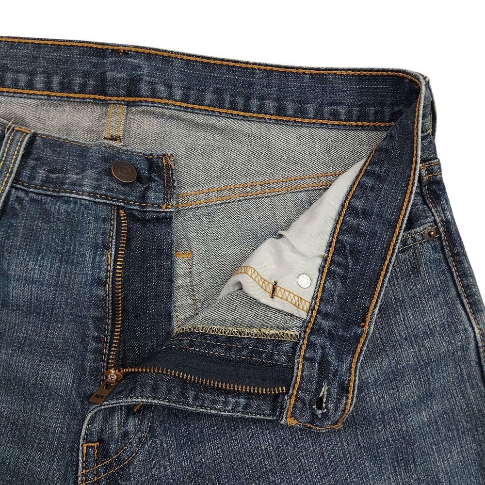 Levi's 559 Jeans Mens 32x30 Blue Straight Leg Cotton Durable Denim Work Casual - Picture 4 of 12